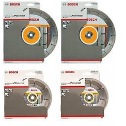Pack 2 discos de diamante Bosch Standard for Universal 230mm + 1 tuerca SDS-Click gratis.