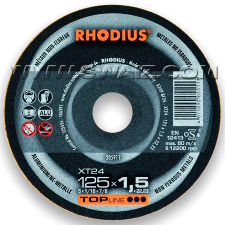 RHO205911 Disco corte Rhodius Especial Alu XT24-1251,5