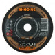 Disco de corte inox Rhodius XT10-115x1,5MM