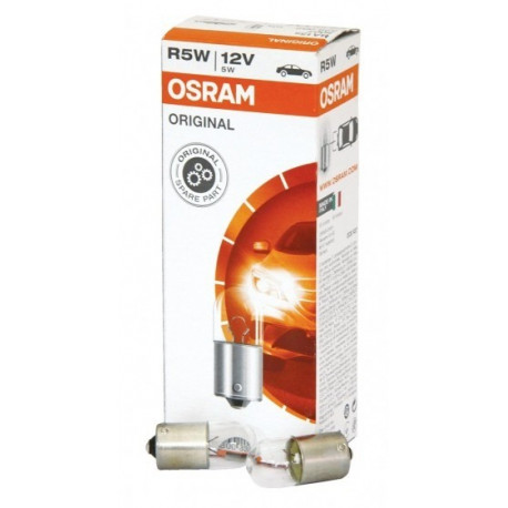 Caja 10 Lámparas OSRAM BA15s 12V 5W R5W