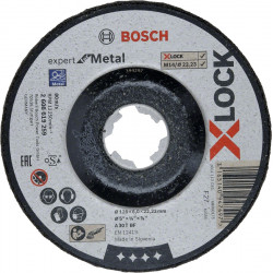 Discos de corte Expert for Inox con X-LOCK Disco de corte cóncavo 125x2,5