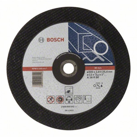 Disco tronzadora Bosch 300x25,4x2,8