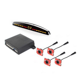 2-Kit 4 Sensores Traseros SteelMate con Display