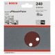 Hojas de Lija Bosch C430 125-G240-P8