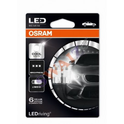 OSRAM LEDriving® 2850CW-02B 1W 12V W2.1x9.5d (W5W) Cool White 6000 K