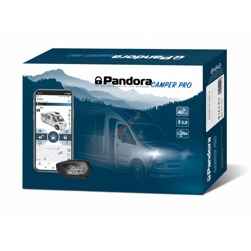 Pandora SMART, Alarma para coche con arranque remoto y módem GSM
