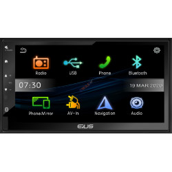 Radio GPS LCD Táctil, Android 10.1 Bluetooth