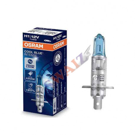 Blister 2 lámparas OSRAM H1 COOL BLUE INTENSE 12V 55W P14,5s