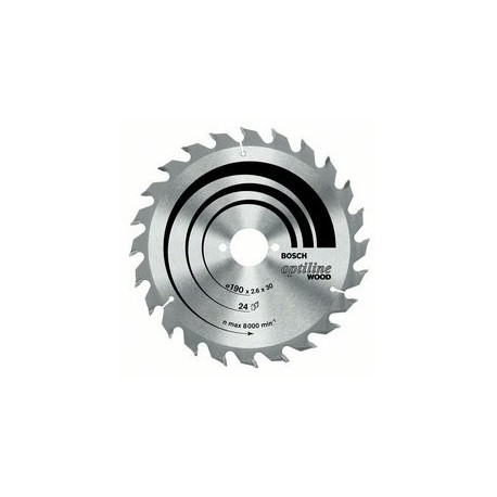 2608640628 Disco sierra circular Bosch 230x30x2,8 optline 