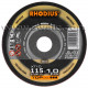 RHO204619 Disco corte inox Rhodius XT38-115X1