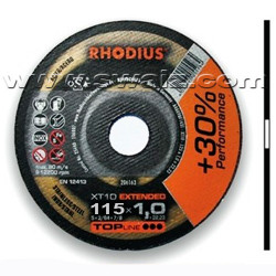 RHO206162 Disco corte inox Rhodius XT10-115X1