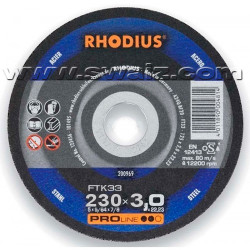 RHO200943 Disco Rhodius FTk33-230X3