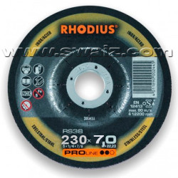 RHO200466 Disco desbaste Rhodius RS38-230X7