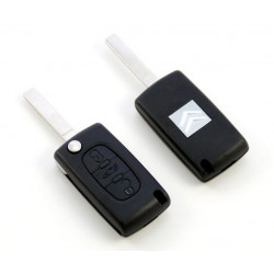 Carcasa de llave para Citroen con espadín y 3 botones Versión 1