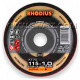Disco corte inox Rhodius XT70-115X1 caja 100 uds.