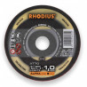 RHO207439 Disco corte inox Rhodius 1,5mm XT70-125x1,5