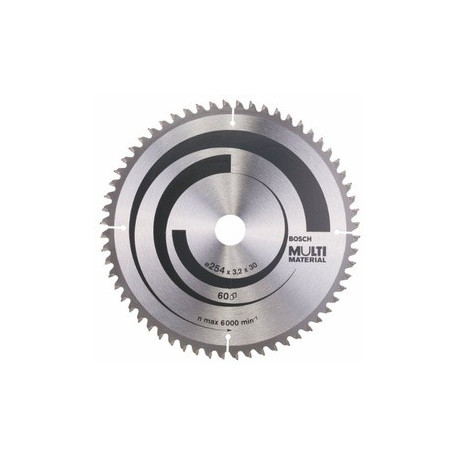 Disco sierra circular Multimaterial 254mm