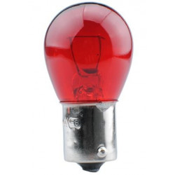 Caja 10 Lámparas halógenas mini BAU15S 21W 12V Rojo E8