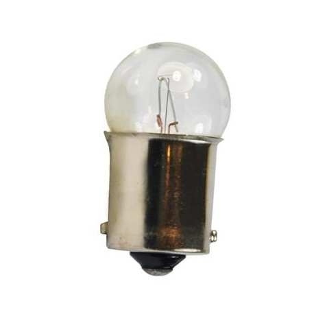 Caja 10 Lámparas halógenas mini G18 BA15S 12V/10W Transparente E8