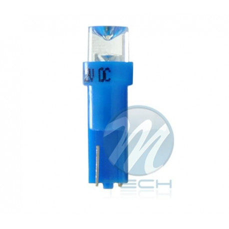 Lámpara led L002 - T5 cóncavo Azul 12V