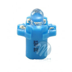 Lámpara led L047 - B8.3D redondo Azul 12V