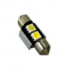Lámpara led L318 - C5W 31mm 2xSMD5050 CANBUS Blanco 12V