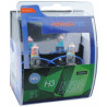 Pack 2 lámparas halógenas m-tech Powertec Extreme Weather Control H3 12V DUO