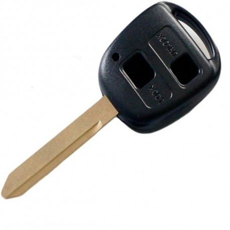 Carcasa de llave para Toyota con 2 botones y espadín
