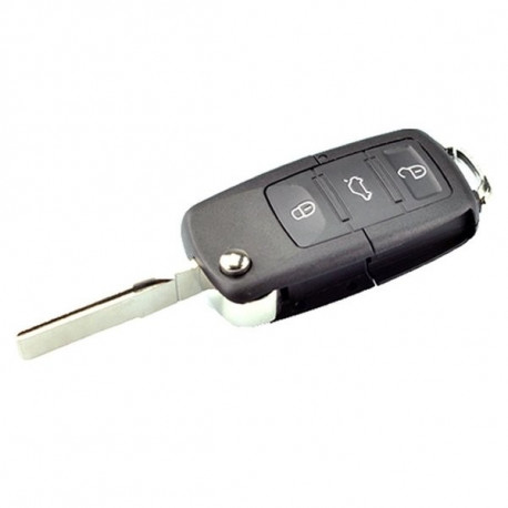 Carcasa de llave para Volkswagen Golf II Jetta Passat... con 2 botones